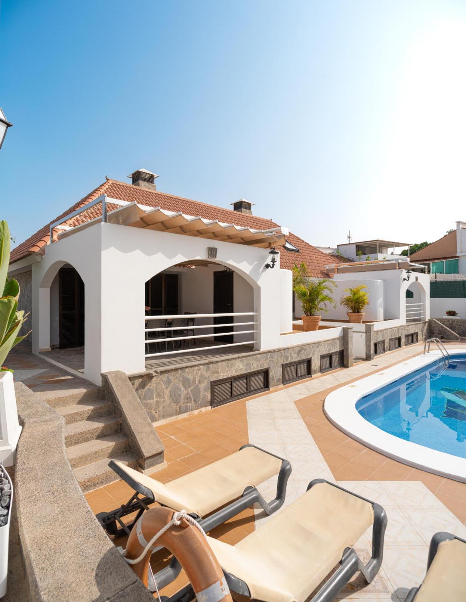 Villas Las Almenas Маспаломас Экстерьер фото
